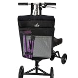 Blue Jay An Elite Healthcare Brand Hold My Stuff’ Unisex Carry Bag for Knee Scooters - Lightweight and Heavy-Duty Storage Bag for Wheelchairs - Mobility Scooter Accessories