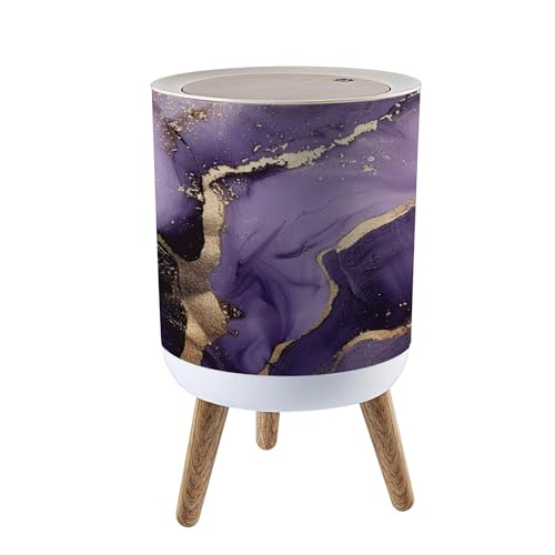 Caneca de basura redonda con tapa 1.8 gal