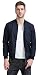 YIDI Men's Casual Classic Slim Bike Motorcycle Coat Outwear Long Sleeve waterproof Bomber Jacket
