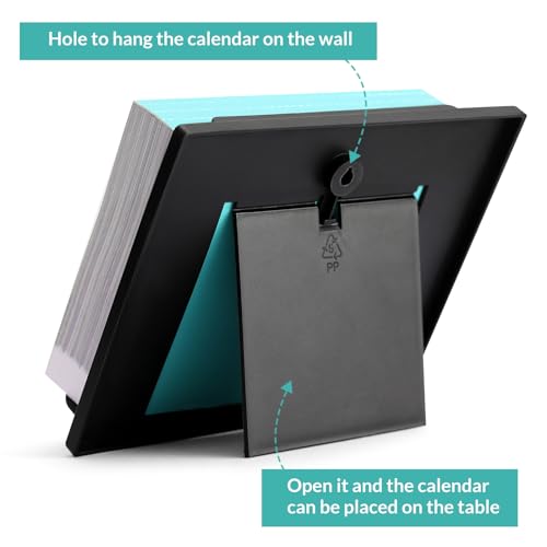 image for Feteulo 2024 Desk Calendar - Motivational Calendar, Running Gear, Dail