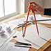 Sabary 15.7 Inch Professional Large Compass with Pencil Holder Woodworking Compass Pencil Marking Carpenters Geometry Tool Circle Maker for Geometry Drafting Art Drawing Circles