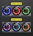 FICBOX 2PCS Tire Valve Light, LED Colorful Wheel Lights, Waterproof Flash Light Tire Valve Cap Lamp for Car Truck Motorcycle Bike