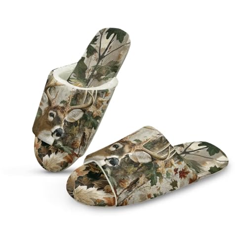 Cotton Slide Slippers for Men and Women Breathable Open-Toe House Shoes lightweight Fuzzy Flat Slides for Indoor Size 5-12 US White Sole2