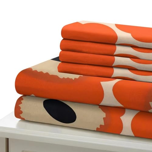 Parure de lit orque 3D de qualité supérieure en microfibre douce pour lit double - 7