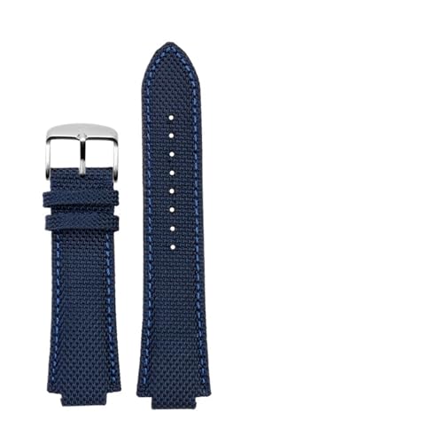 [X] Fit For Casio Edifice EHb`Xgbv EFB-680 ECB-10PB/DP/YD/HR GST-B400 26x14mm 26x12mm ʌ^YiCU[EHb`ohɓK(Blue pin,26.12mm)