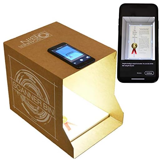 Scanner Bin - The Clever Document Scanning Solution