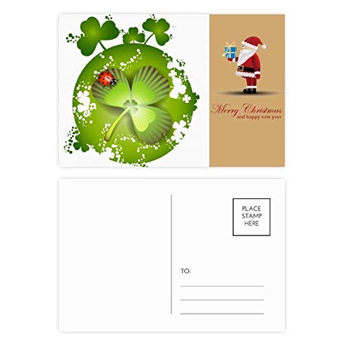 Cartes postales trèfle à quatre feuilles d'Irlande pour décorer la Saint-Patrick