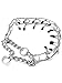 Pettom Gear Chrome Plated Steel Dog Prong Collar 22 Inches