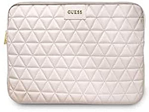 Housse d'ordinateur 13" Guess rose matelassée GUCS13QLPK pour PC et MacBook