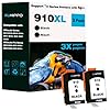 910XL – Cartucho de tinta negro para 8015e 8025e, repuesto para HP 910 XL negro HP910 HP910XL trabajo para OfficeJet Pro 8020 8028e 8025 8035 8035e Office Jet 8010 8010e 8022e 8015 8018 Impresora | 2