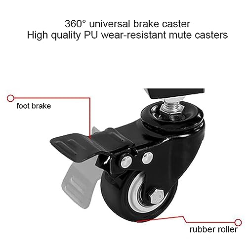 Soporte Universal para TV 32-65" con Ruedas y Giro 360° miniatura 4