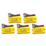 2.4v 400mah BST Battery Replacement Exit Sign Emergency Light Exitronix 10010036 Lithonia 10010034 Interstate NIC1394 BEL-179 2.4v 400mah 2.4v 800mah (5 Pack) -  Battery Hawk