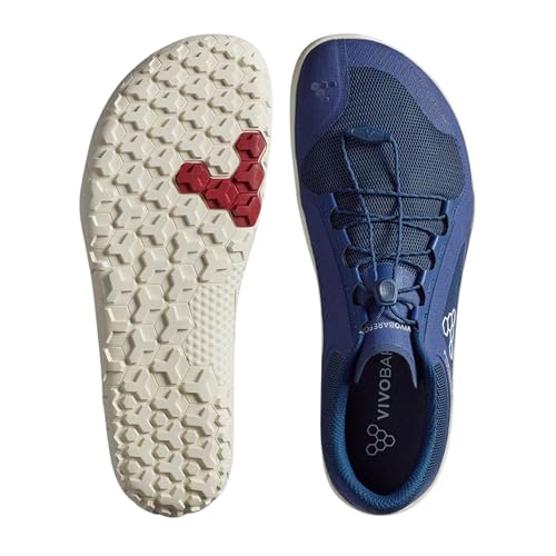 Image of Vivobarefoot Men's Primus Trail FG 3.5, Insignia Blue, 48 EU / 14 US