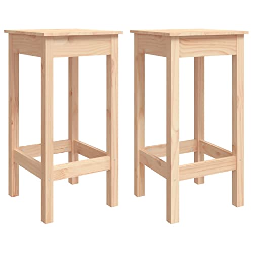 Juego de comedor de madera de pino con mesa extensible de 3 piezas para cocina 4