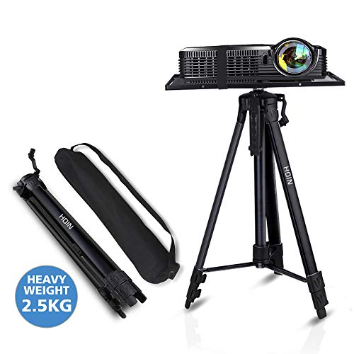 Projector Stand,Laptop Stand,Aluminum Multifunction Tripod Stand with Tray Adjustable Tripod Laptop Projector Stand