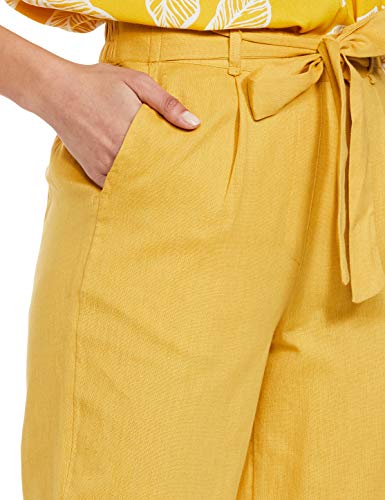 Image of Max Women's Cropped Regular Fit Pants with Sash Tie-Up