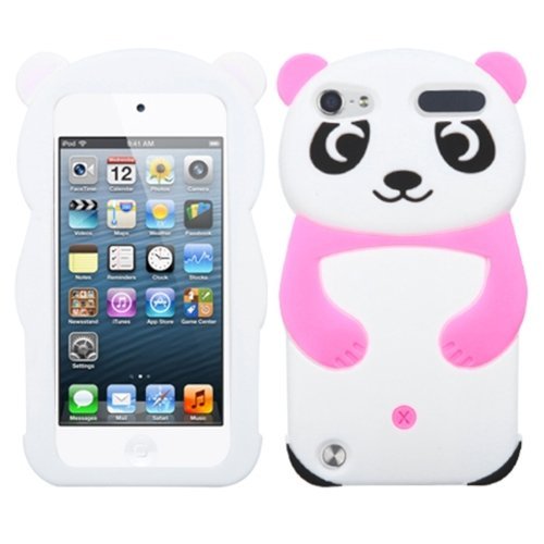 Asmyna White Panda with Pink Hands for iPod touch 5