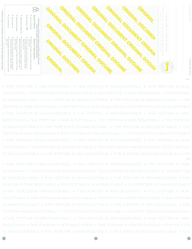 500 Blank Laser Check Stock - Blue Marble - Top. Order Checks! #TOP3