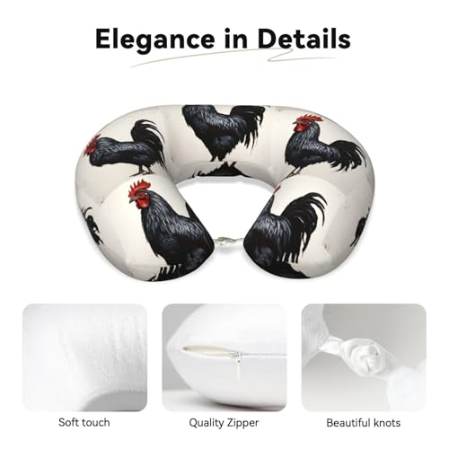 Almohada espuma viscoelástica para cuello U ajustable miniatura 2