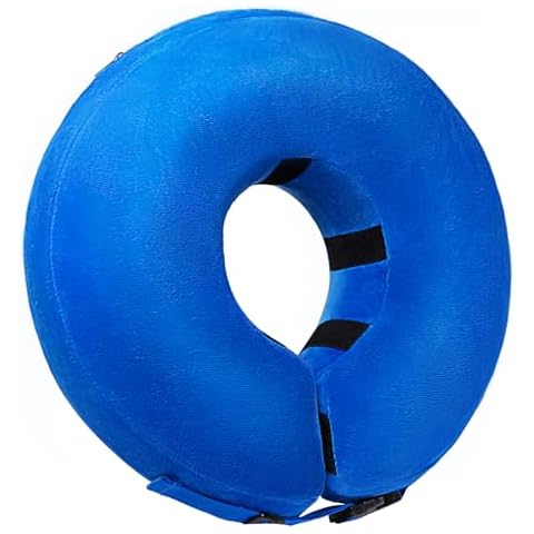 Mesh Dog Muzzle and Soft Dog Cone Set to Faster Recovery and Prevent Licking Biting Cover