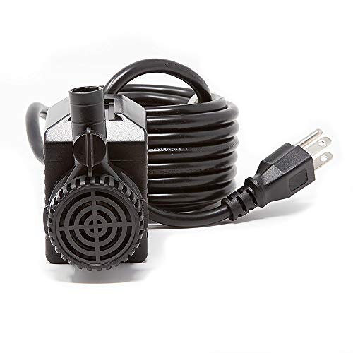 Beckett Corporation 7206610 280 Gph Submersible Water Pump For Indoor/Outdoor Ponds, Gallons Per Hour, Black #TOP1