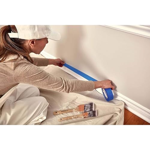 Image of CANVASS Canvas Drop Cloth Tarp Fabric Curtains for Painting - Paint Tarp Supplies Sheet (5.3 feet X 3.3 Feet)