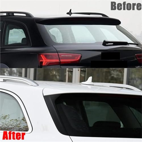 Spoiler arrière look carbone pour Audi A6 C7 Avant 2012-2018 | Finition prestige - 7