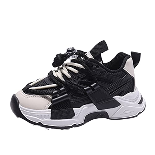 sfdgfhyf Kids Tennis Shoes Spring Summer Children Sports Boys Run Shoes Flat Light Mesh Breathable Comfortable Solid Shoes