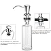 Built In Kitchen Sink Soap and Lotion Dispenser-Free Tools Installation Sink Soap Dispensers, Polished Chrome
