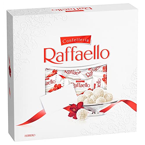 FERRERO RAFFAELLO bombones crujientes de coco y almendra 26 unidades estuche 260 g