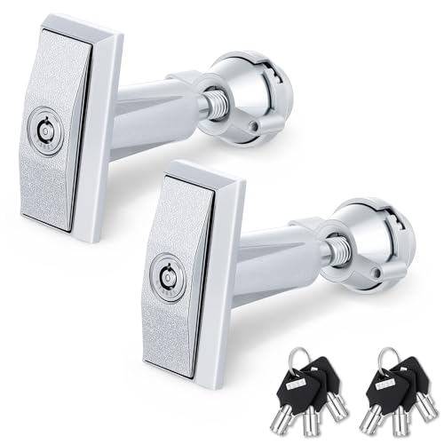 Set of 2 Universal Vending Machine Lock, 5.9 Inch, Long