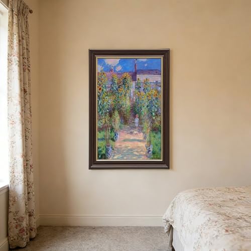 Impression sur toile Monet avec cadre suspendu haute qualité - 3