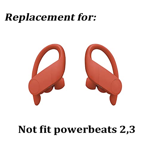 Replacement Eartips Silicone Earbuds Buds Set for Powerbeats Pro Beats Wireless Earphone Headphones,4 Pair (Red) - Image 3