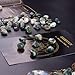 SigMntun Polished Moss Agate Crystals - 72 Pcs, 0.5