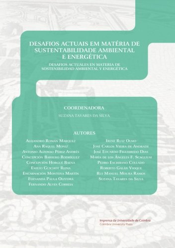 Capa de Desafios actuais em matéria de sustentabilidade ambiental e energética: desafios actuales en materia de sostenibilidad ambiental y energética (Portuguese Edition)