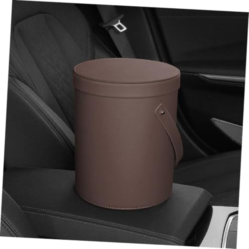 Accessoires de voiture poubelle de siège arrière avec couvercle étanche - 4