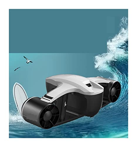 Onderwaterscooter met lange batterijduur, Booster Onderwater Boegschroef Onderwatervliegtuigen Onbemande Robot Buiten Zwevend Vrij Duiken Handheld Duikuitrusting Gemakkelijk te dragen en te bedienen ( - Image 3