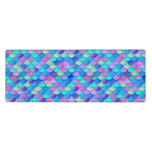 Grand tapis de souris de jeu arc-en-ciel pour clavier PC