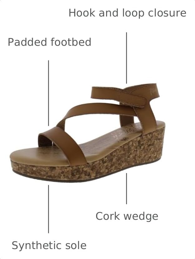 Image of Blowfish Malibu Girls' Loverli Wedge Sandal