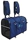 Stabiler 6-in-1 Haustiertransporter, Front/Brustträger, Schultertasche, Haustier-Handtasche, Autositzbox, Weichseitiger Reisetransporter für Hunde & Katzen 45-54 cm
