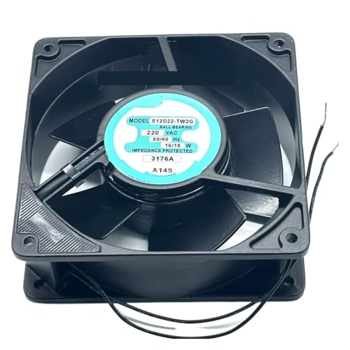 Ventilateur de refroidissement de serveur 120mm AC 220V extracteur air armoire informatique