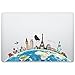 Laptop MacBook Sticker Decal - World map - Skins Stickers