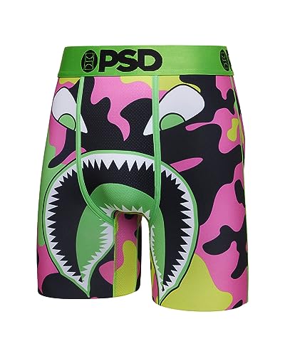 PSD Men's Wf Glow Boxer Briefs, Multi, XL