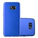 Produktbild Cadorabo Hülle für Samsung Galaxy S7 Edge in METALLIC BLAU - Handyhülle aus flexiblem TPU Silikon - Silikonhülle Schutzhülle Ultra Slim Soft Back Cover Case Bumper