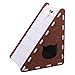 Bothyi Triangle Cat Scratcher Cat Scratching Board Felt Pet Accessory Practical with Interactive Hole for Indoor Cats Scratching Pad