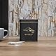 COOK CONCEPT, BT6810, Elegant Metal Box for Sugar, chic and modern Design, airtight for optimal Preservation, ideal for The Kitchen, Size: 15x10 cm, Color: Black and Gold