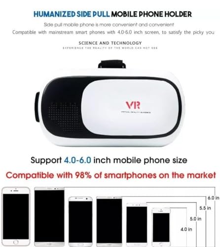 Image of Universal VR Headset for Smartphones | 360 Immersive Virtual Reality