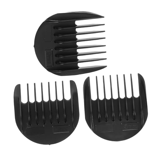 SMASOLO 3 piezas Peines Guía para Cortapelos Compatible con Flyco y Recambios Accesorios de Duraderos y Ajustables para Cortadoras y Recortadoras