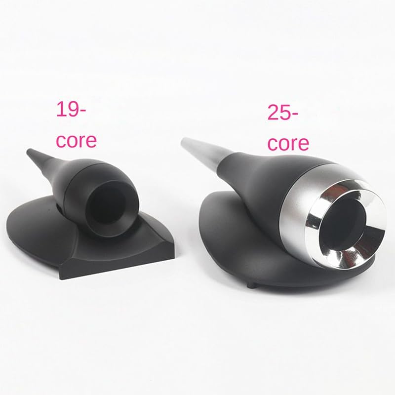 Generic 2 pcs Speaker speaker for tweeter shell plus top for tweeter shell 19-core 25-core for tweeter empty shell - (Color: 25 Black case)