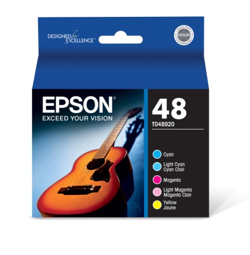 Epson T048920 Multipack 5 Color Ink Cartridges